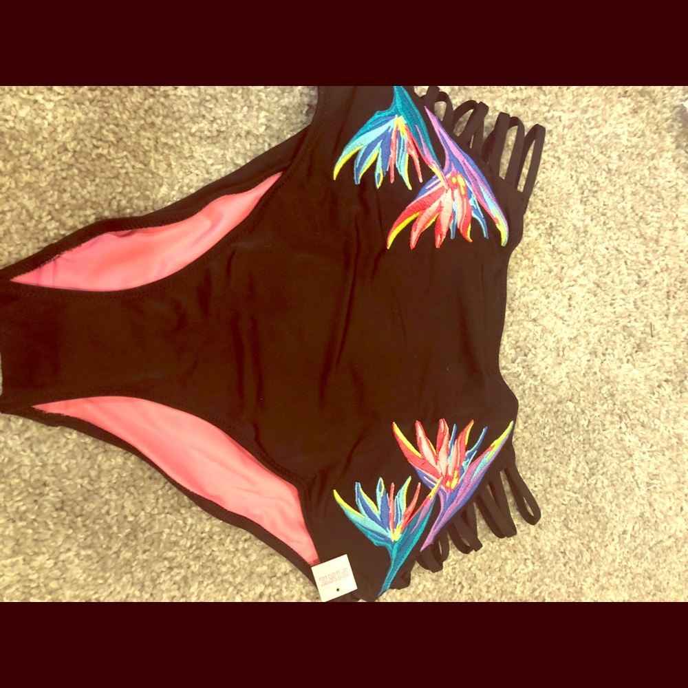 Victoria Secret pink swim bottom new